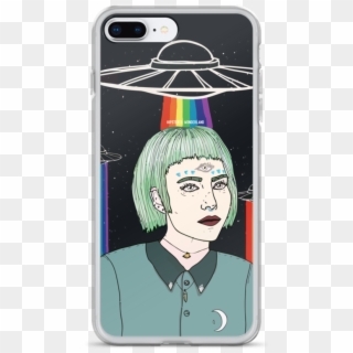 Alien Girl Iphone Cases, HD Png Download