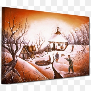 Umetničke » Srpsko Selo , Png Download - Painting, Transparent Png