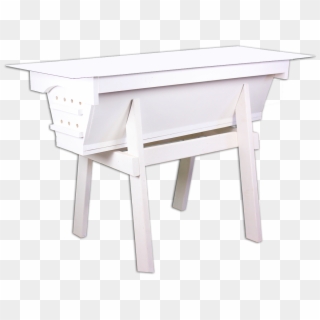 The Best Top Bar Hive White Roof - End Table, HD Png Download