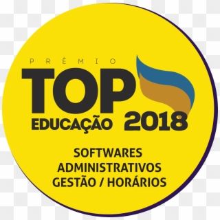 025 Top2018 Selo Softwares Administratios - Circle, HD Png Download