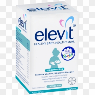 Elevit Breastfeeding, HD Png Download