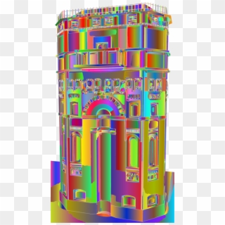 Chicago Water Tower Building Surrealism Architecture, HD Png Download