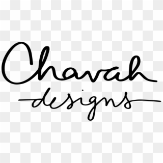 Chavah Designs Logo V=1540236702 - Calligraphy, HD Png Download