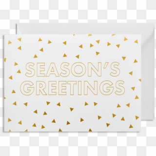Seasons Greetings Christmas Cards Pack Of - Greeting Card, HD Png Download