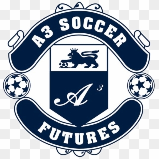 A3 Soccer Is Offering Futures Soccer To Players Born - Manchester United Logo Black, HD Png Download