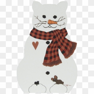 Cat Snowman, HD Png Download