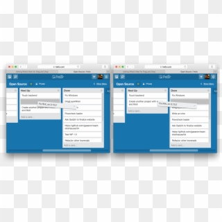 Suppose You Implement A Kanban List App Like Trello, - React Drag And Drop, HD Png Download