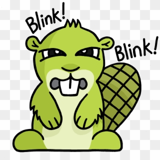 Blink Adsy - Angry Beaver Emoji Transparent, HD Png Download