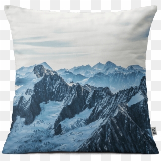 Dailyobjects Jagged Edges 18 Cushion Cover With Cushion - Summit, HD Png Download