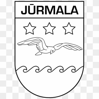 Jurmala Logo Black And White - Line Art, HD Png Download