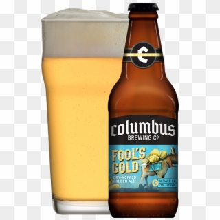 Cbc Fool's Gold Web Slide Bottle And Glass - Bodhi Cbc, HD Png Download