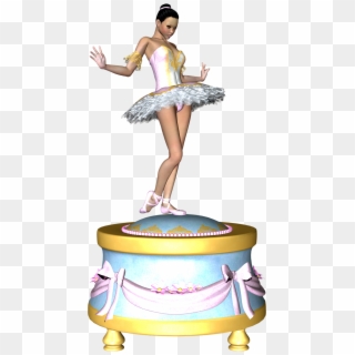 Music Box Dancer Ballerina - Ballerina Music Box Vector, HD Png Download