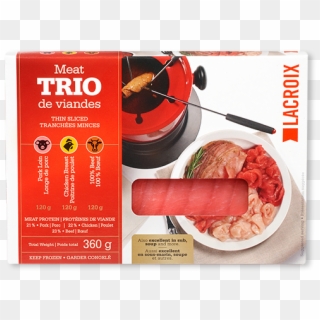 Trio Of Thinly Sliced Meats - Pepperoni, HD Png Download