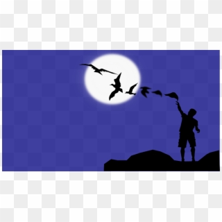 Gaviota - Silhouette, HD Png Download