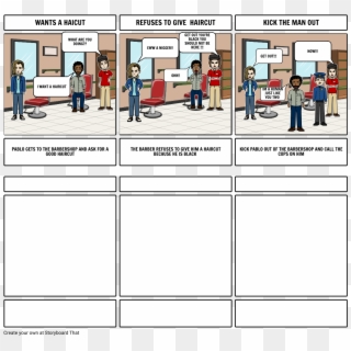 The Barbershop - Fairy Tale Story Board, HD Png Download