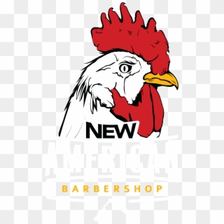 Welcome To New American Barbershop - Rooster, HD Png Download