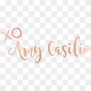 Amy Logo Xo - Amy In Calligraphy, HD Png Download