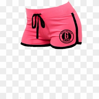Pink Black Outline Shorts - Board Short, HD Png Download