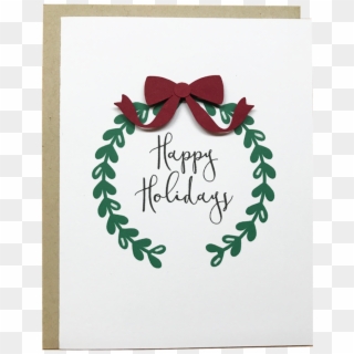 Happy Holidays Greeting - Happy Holidays Blank Cards, HD Png Download