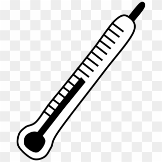 Thermometer, Fever, Png Thermometer, Fever, Black And - Musical Instrument, Transparent Png
