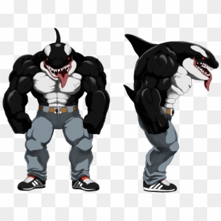 Moby Lick By Comangallc-dbdky2s , Png Download - Street Sharks Muscle, Transparent Png
