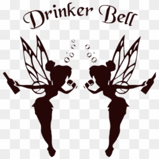 Drinkerbell Black Plotter - Drinkerbell Svg, HD Png Download