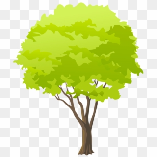 Green Tree Png Clip Art - Free Clipart Green Trees, Transparent Png