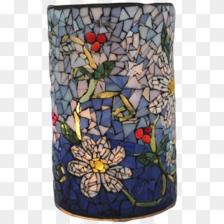Florero De Mosaico 25cm - Stained Glass, HD Png Download