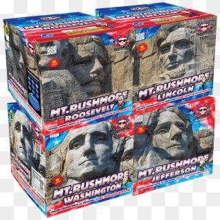 Fireworks Video Of Mt Rushmore - Action Figure, HD Png Download