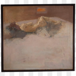 Oil On Canvas Of Reclining Nude By L J Prothero - Picture Frame, HD Png Download