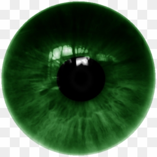 Green Iris - Picsart Eye Lens Png, Transparent Png