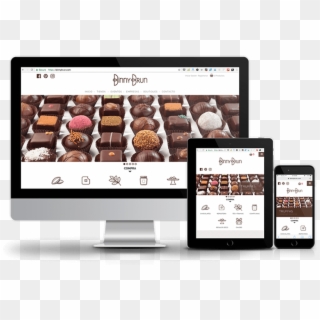 Diseno De Paginas Web - Diseño Pagina Web De Chocolates, HD Png Download