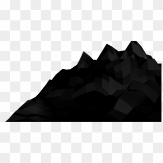 Black Mountain No Background, HD Png Download