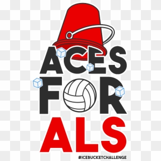 2018 Aces For Als Volleyball Tournament - Graphic Design, HD Png Download