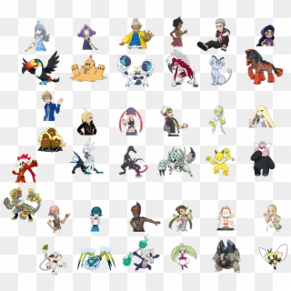 741kib, 1232x1052, Sm Characters And Aces - Cartoon, HD Png Download