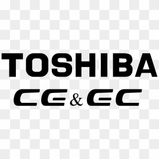 Toshiba Ce&ec Logo Png Transparent - Toshiba Logo Vector White, Png Download