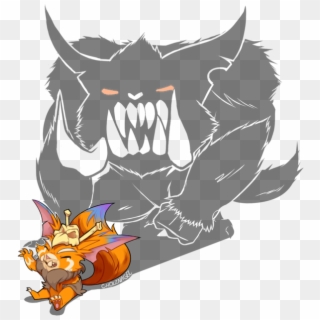 Gnar From Riot's League Of Legends - Gnar And Mega Gnar, HD Png Download