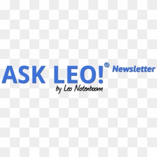 The Ask Leo Newsletter, HD Png Download