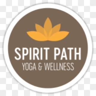 Spirit Path Yoga And Wellness Logo - Label, HD Png Download