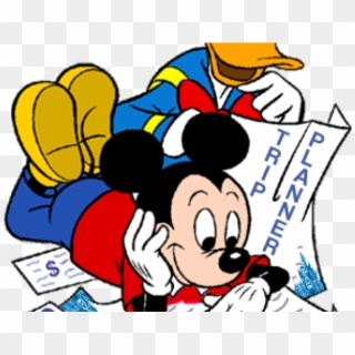 Disney Planning Cliparts - Mickey Planning, HD Png Download