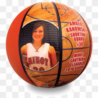 Picture Of Basketballs - Personalized Basketball, HD Png Download
