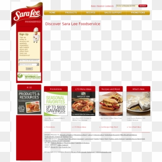 Sara Lee Foodservice Competitors, Revenue And Employees - Sara Lee, HD Png Download