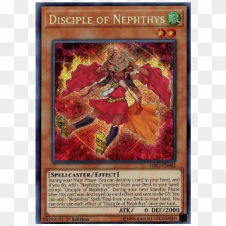 Details About Yu Gi Oh - Disciple Of Nephthys, HD Png Download