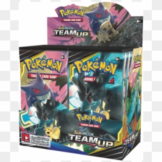 Pokemon Team Up Booster Box, HD Png Download