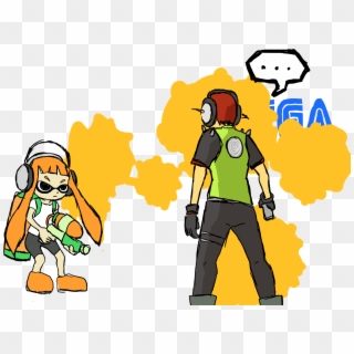 Danbooru - Ika Musume And Splatoon Png, Transparent Png