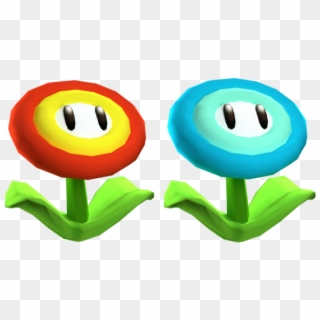 Mario Fire Flower Png - Smiley, Transparent Png