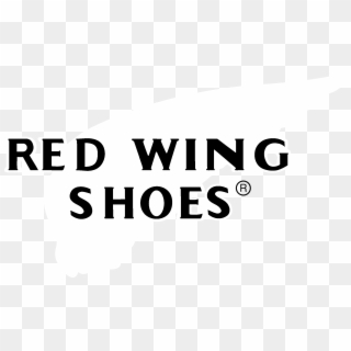Red Wing Shoes Logo Black And White - Red Wing Shoes, HD Png Download