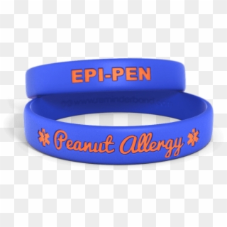 Medical Alert Bands - Peanut Allergy Bracelet, HD Png Download