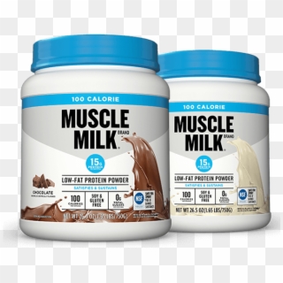 Muscle Milk 100 Calories Powder Cover - Muscle Milk 100 Calorie Powder, HD Png Download