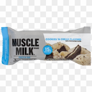 Muscle Milk Cookies And Cream Bar, HD Png Download